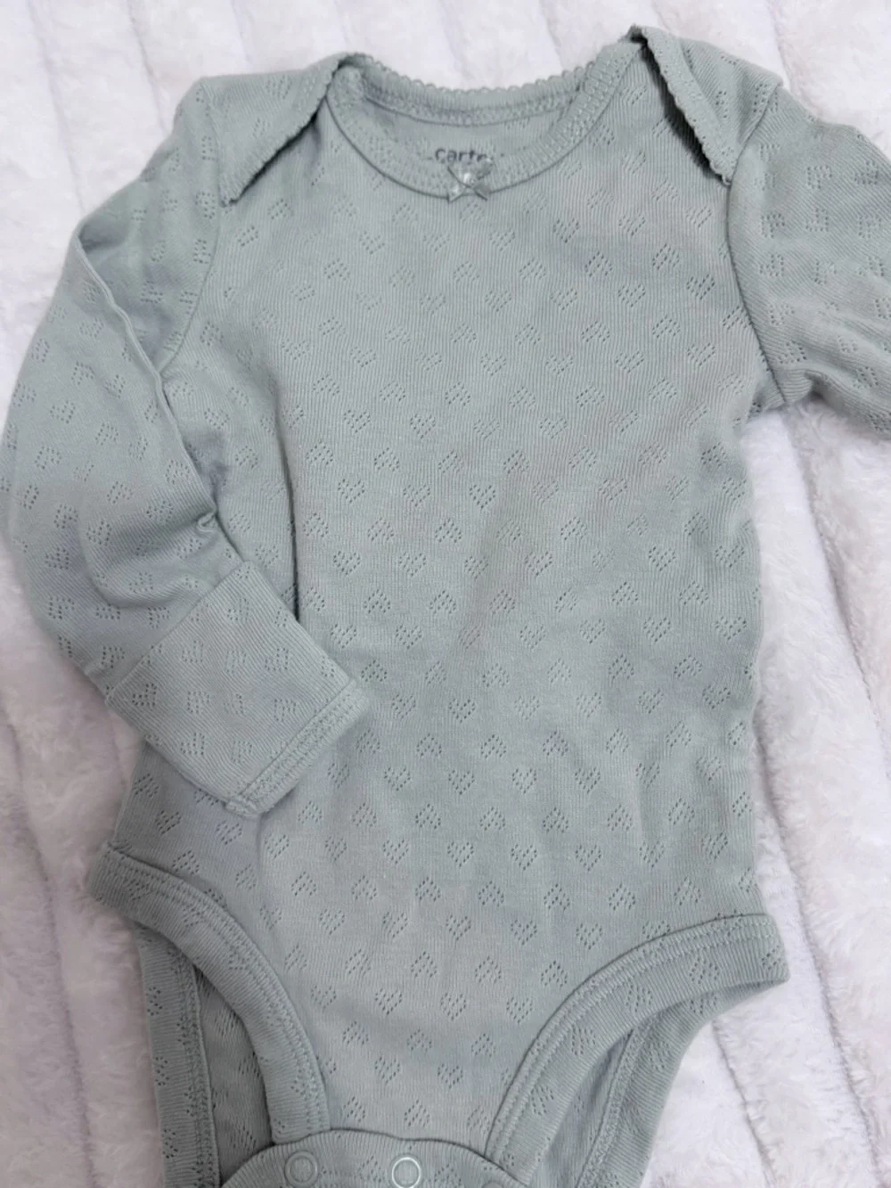 Mixed Baby Girl Sleepers and Onesies - Pastel Floral & Fruit Prints - Picture 11 of 13